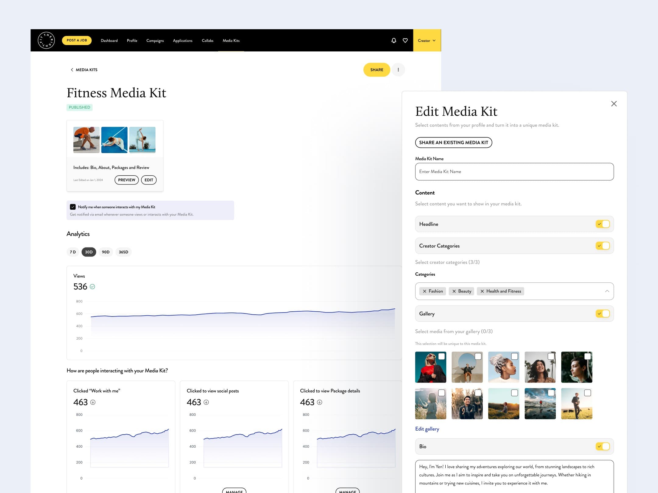 Media kit